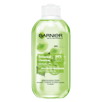 Тонік Garnier Skin Naturals з екстрактом винограду 200мл