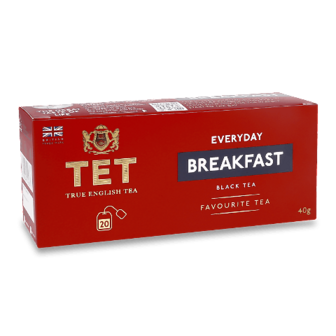 Чай чорний TET Everyday Breakfast байховий 20*2г