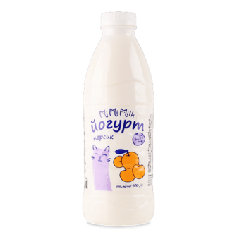 Йогурт МіMіMilk персик 1,5% 900г (900г)