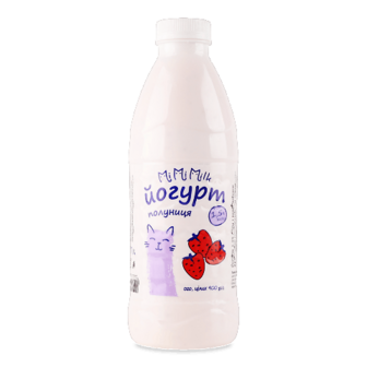 Йогурт МіMіMilk полуниця 1,5% 900г (900г)