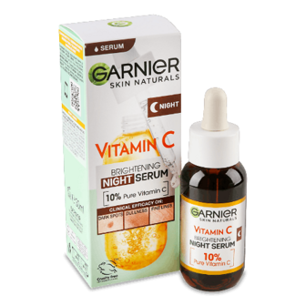 Сироватка для облич Garnier Skin Naturals Vitamin С нічyf, 30мл