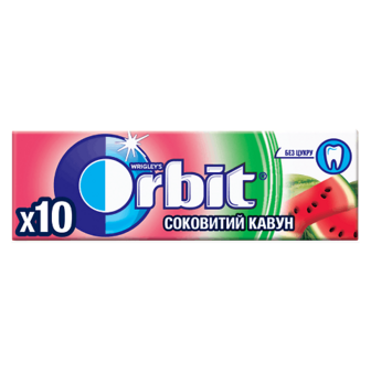 Гумка жувальна Orbit Соковитий кавун 14г