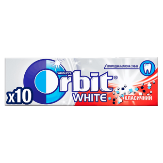 Гумка жувальна Orbit White драже 14г