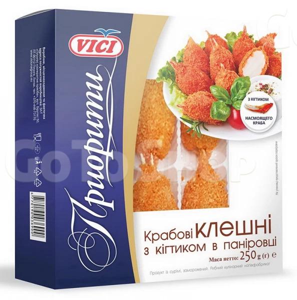 Крабовые клешни Vici в панировке, 260 г