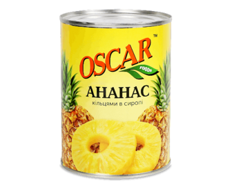 Ананаси Оscar кільця, 580мл (580мл)