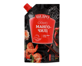 Соус «Щедро» «Манго-чилі» д/п, 200г (200г)