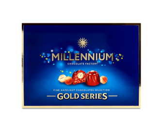 Цукерки Millennium Gold в молочному шоколаді, 205г