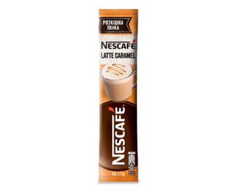 Напій кавовий Nescafe Latte Caramel розчинний, 16г