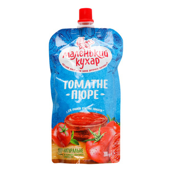 Пюре Маленький кухар томатне 200г
