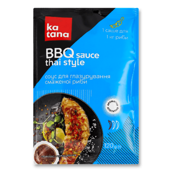 Соус Katana BBQ Thai Style для глазурування смаженої риби 120г (120г)
