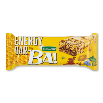 Батончик Ba! злаковий з насінням та медом 40г (40г)