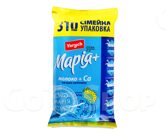 Печиво Yarych «Марія» молоко + Са затяжне, 310г