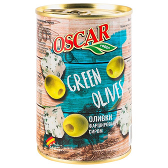 Оливки Oscar фаршировані сиром 300 мл