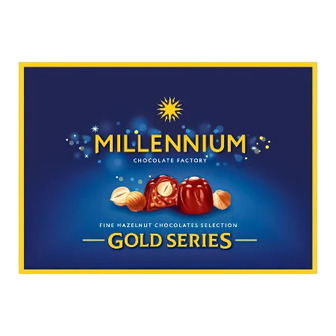 Цукерки Millennium Gold з цілим горіхом, 205 г