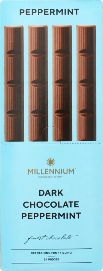 Шоколад чорний з начинкою Peppermint Millennium м/у 38г