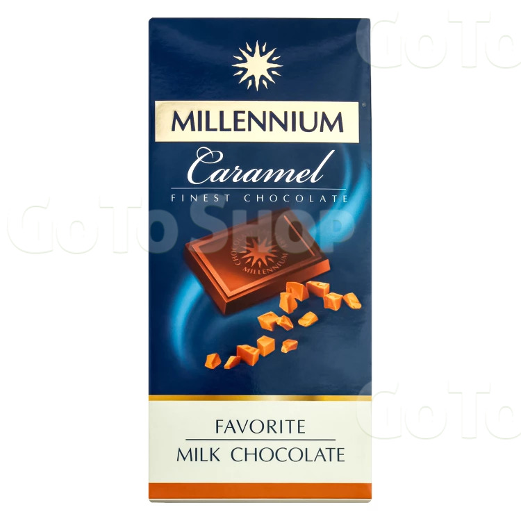 Шоколад молочний Millennium Favorite Caramel, 100 г