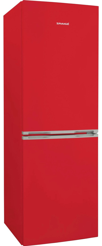 Холодильник Snaige з нижнім морозильним відділенням, 176x62x65 см, холодильне відділення 191 л, морозильне відділення 88 л, 2 двері, A+, ST, червоний (RF53SM-S5RB2F)