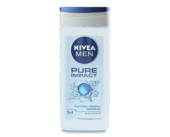 Гель для душу Nivea Men Pure Impact, 250мл