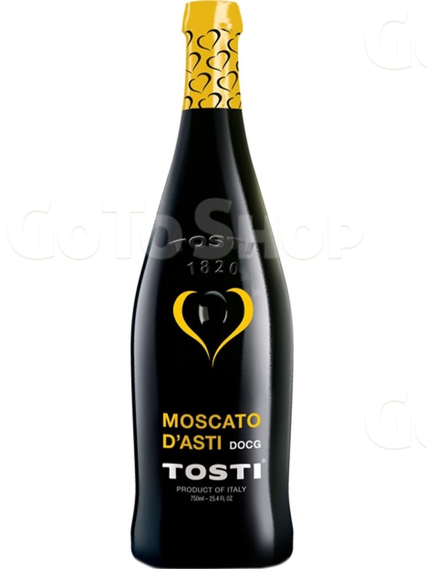 Ігристе вино Москато д&#039;Асті / Moscato d&#039;Asti, Tosti, біле солодке 0.75л