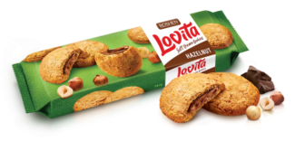 Печиво Lovita Soft Cream hazelnut