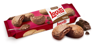 Печиво Lovita Soft Cream choco