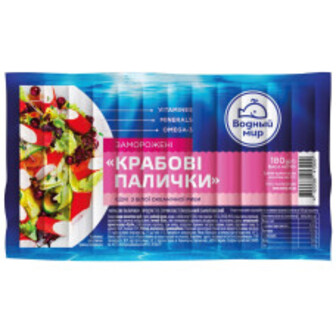 Крабові палички Водний Світ 180г сурімі