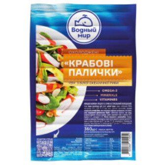 Крабові палички Водний Світ 360г охолоджені