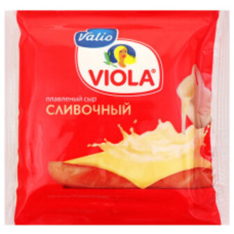 Сир плавлений Віола 45% 150г вершковий тост м/у