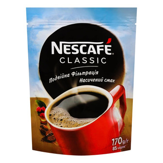 Кава розчинна Nescafe Classic, 170 г