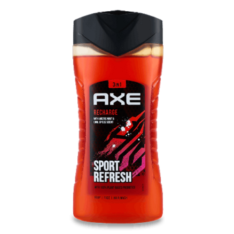 Гель для душу AXE Recharge 250мл