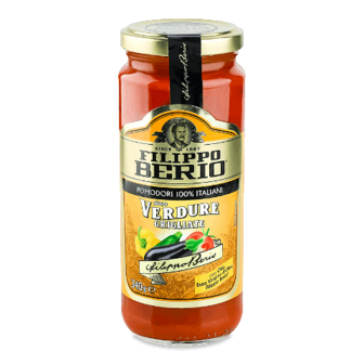 Соус томатний Filippo Berio з овочами на грилі 340г