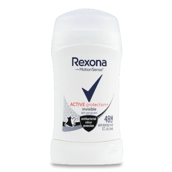 Дезодорант-стік Rexona Active Protection+ Invisible 40мл