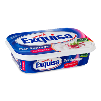 Сир Exquisa вершковий безлактозний 70% 175г