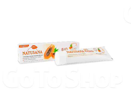 Паста зубна Natusana Bio enzyme, 100мл