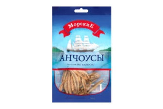 Анчоуси сушені солоні Морские, 36 г