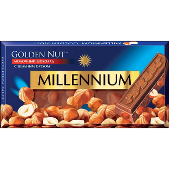 Шоколад молочний Millennium, 100 г