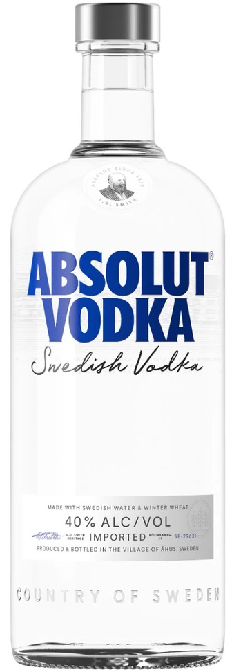 Горілка Absolut 40% 1л