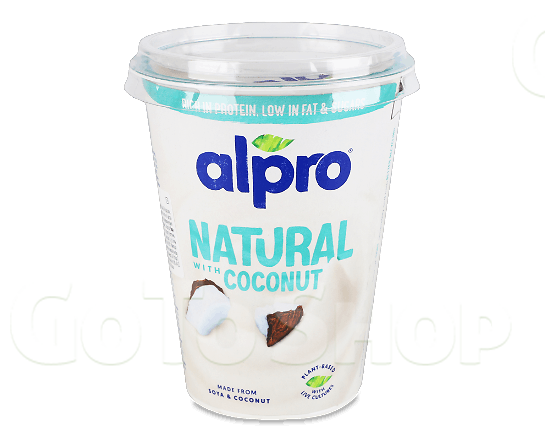 Продукт Alpro соєвий ферментований кокос, стакан 400г