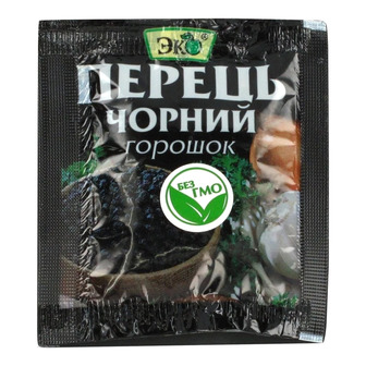 Перець чорний горошок Еко, 10 г