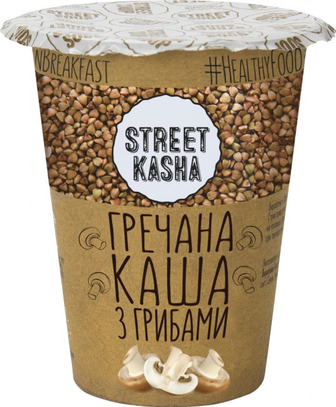 Каша Street Kasha Гречневая с грибами 50 г
