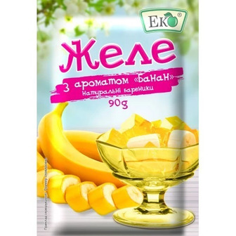 Желе Эко Банан, 90 г