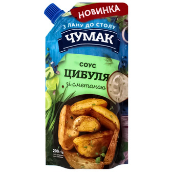 Соус Чумак Цибуля зі сметаною, 200 г