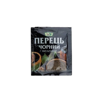 Перець чорний мелений Еко, 10 г