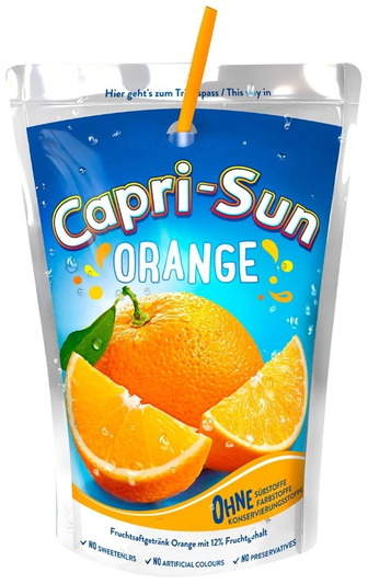 Напій соковмісний Capri-Sun апельсин, 200 мл