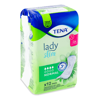 Прокладки урологічні жіночі Tena Lady Slim Normal 12шт (12шт)