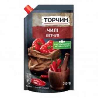 КЕТЧУП ЧИЛІ ДОЙ/П 250Г ТОРЧИН