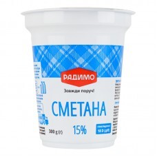 Сметана 15% Ст 300Г Радимо