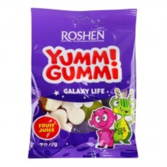 Цук Жел Yummi Gummi Galaxy Life 70Г Рошен