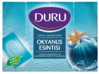 Мило тверде Duru Fresh Sensations Океанський бриз 4 шт*150 г