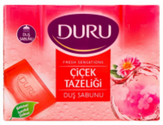Мило тверде Duru Fresh Sensations Квіткова хмара 4 шт*150 г